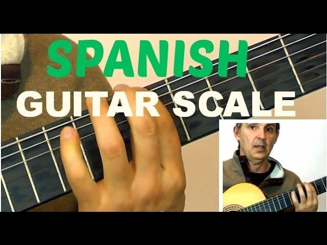 How to Play a Spanish Guitar Scale For Improvising | Learn This Easy Am Harmonic Scale