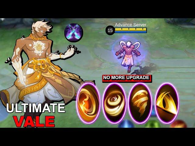 NO MORE UPGRADE " VALE " THE ULTIMATE FORM | EXPERIMENTAL CHANGE VALE | MLBB