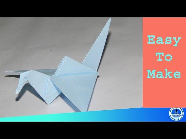 How to make a Paper Flapping bird | Origami Bird | Amazing Paper Tricks  | By #InventiveSky