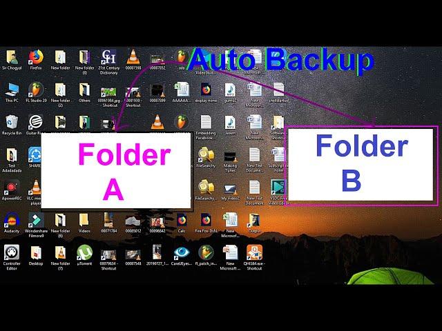 How to create an Automatic Backup from One Folder to Another Folder - Part 1/3