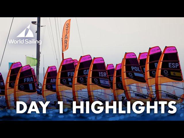 Day 1 Sailing Highlights | Tokyo 2020