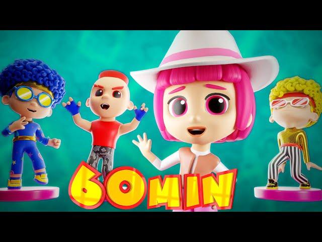 Trendy Lya-Lya and Trendy Cha-Cha, Chicky & Boom-Boom | Mega Compilation | D Billions Kids Songs