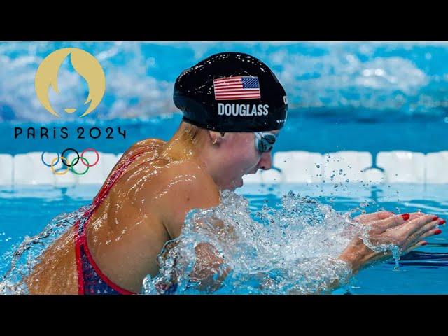 2024 Paris Summer Olympics-Swimming-Kate Douglass wins Gold in 200m Breaststroke