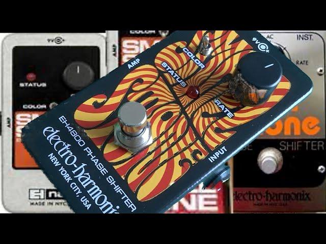 Small Stone Phase Shifter / Reverb EHX New Design Electro-Harmonix Demo