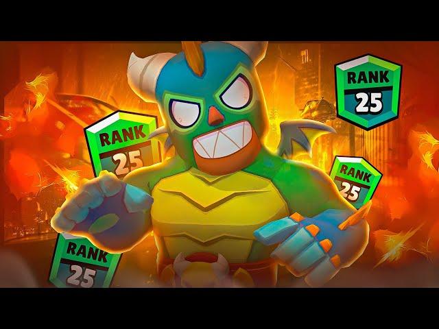 EL PRIMO 25 RANK AKALAR / BRAWL STARS UZBEK TILIDA