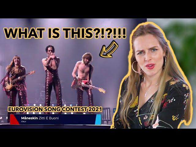 Musicians FIRST TIME REACTION to ITALY   Måneskin - Zitti E Buoni -Eurovision 2021