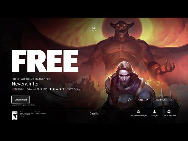 How to get Neverwinter FREE on PlayStation | PS4