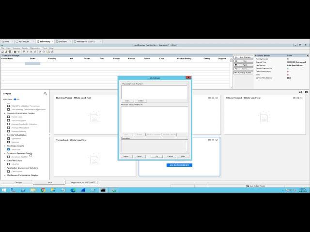 Application Performance Testing Featuring Micro Focus LoadRunner and SiteScope