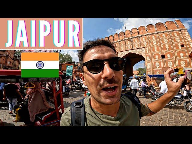 First Impressions of Jaipur, India  Lost in the Pink City of Rajasthan | INDIA VLOG