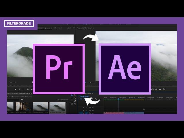 Adobe Premiere Pro and After Effects Dynamic Link Tutorial - Workflow Tips for Editors