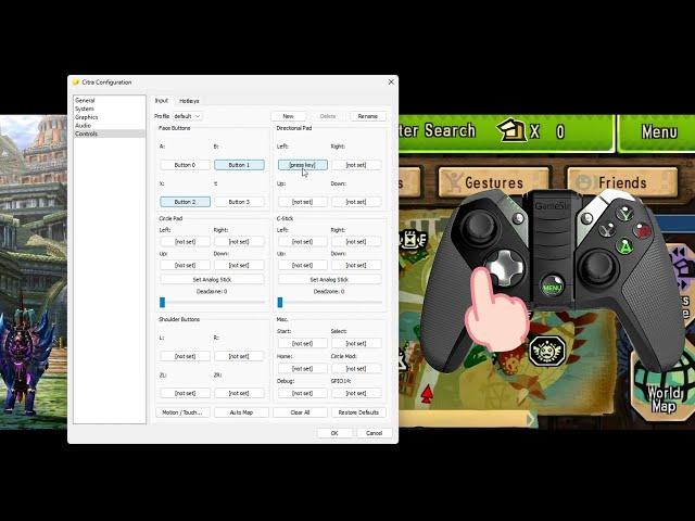 How to Setup Controls in Citra Emulator | How to Setup Touch Screen in Citra | Beginners Guide | PC