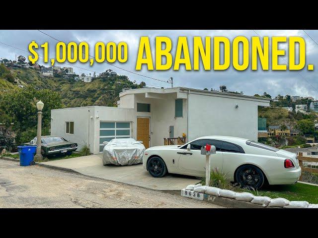 Abandoned $1,000,000 Car Collection In The Hollywood Hills...