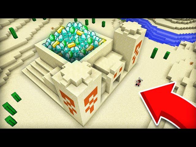 Я СЛУЧАЙНО НАШЁЛ ЭТО В ПУСТЫННОМ ДАНЖЕ В МАЙНКРАФТ | Компот Minecraft