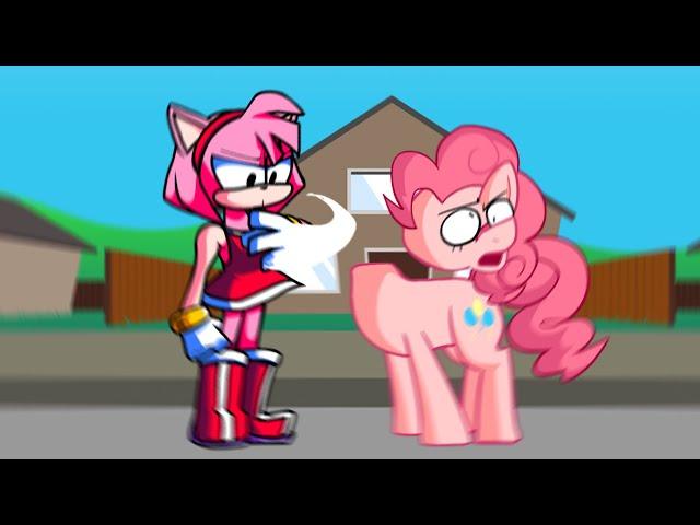 REALLY BLOCK HEAD | FNF - Amy VS Pinkie Pie