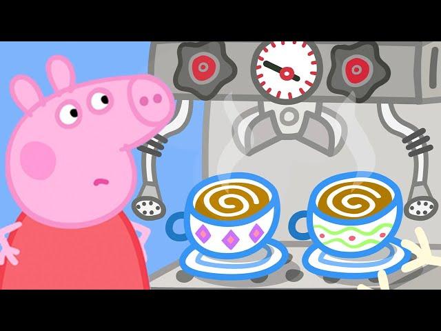 The Coffee Break On The Big Hill! ️ | Peppa Pig Official Full Episodes