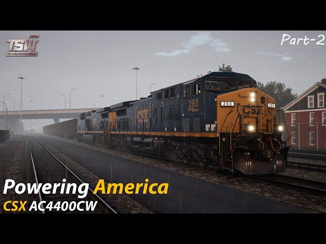 Powering America Part 2 : CSX Heavy Haul : Train Sim World 2020 1080p60fps