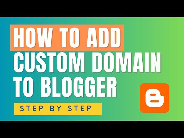 How To Add Custom Domain To Blogger | How To Add Porkbun Domain To Blogger ( Step by step )