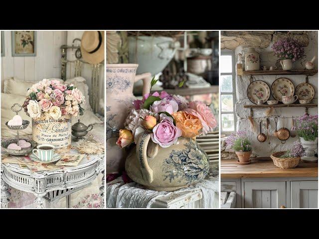 ROMÁNTICO  SHABBY CHIC STYLE : COCINA Y COMEDOR | #shabbychicstyle #shabbychic