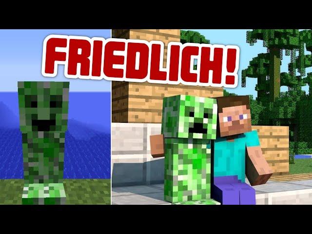 CREEPER sind FREUNDLICH? | Minecraft Theorie