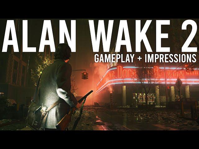 Alan Wake 2 Gameplay and Impressions...