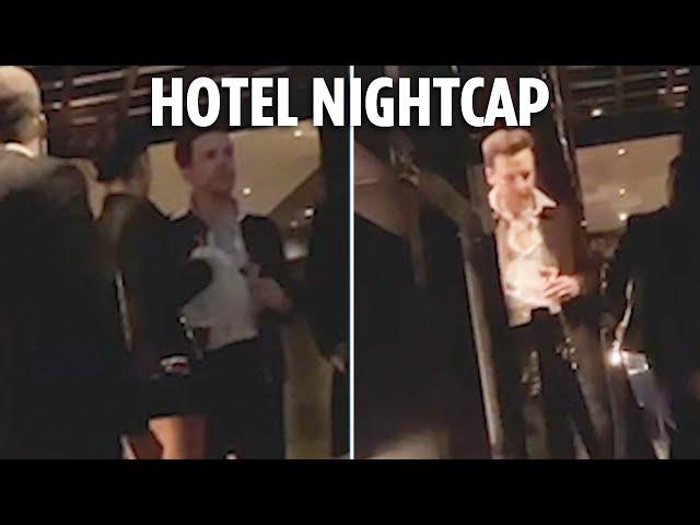 Danny Jones & Maura Higgins spotted at exclusive hotel after Brits 'kiss'