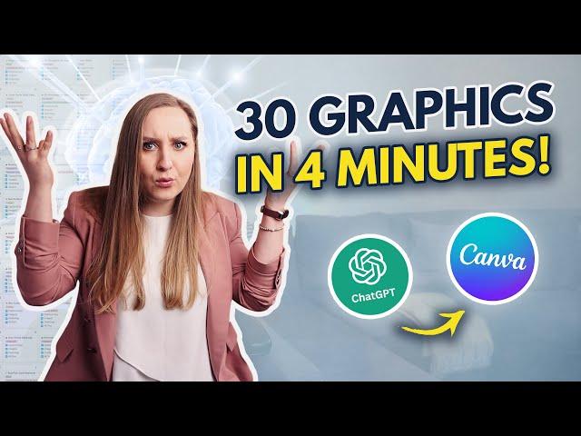 How To Create 30 Instagram Posts in 5 Minutes with Canva  | Canva Bulk Create Tutorial