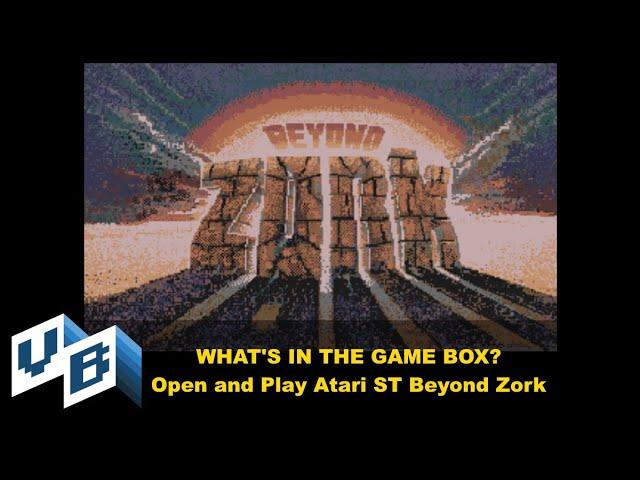 What's in the Game Box?  Atari ST Beyond Zork