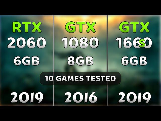 RTX 2060 vs GTX 1080 vs GTX 1660 Super | Which one is The Best Budget GPU?