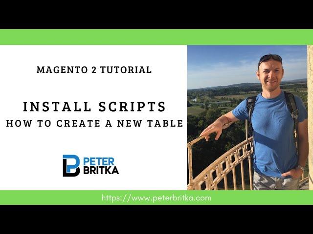 Magento 2  - Install scripts