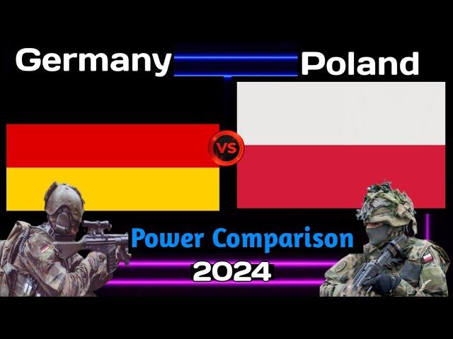 Germany vs Poland Military Power Comparison 2024 | Poland vs Germany military | world military power