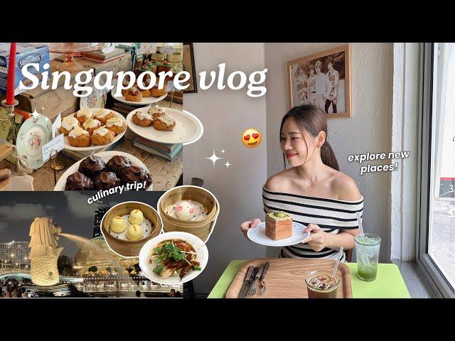 4 days in singapore  famous dining places, new hotel, lots of locat eats