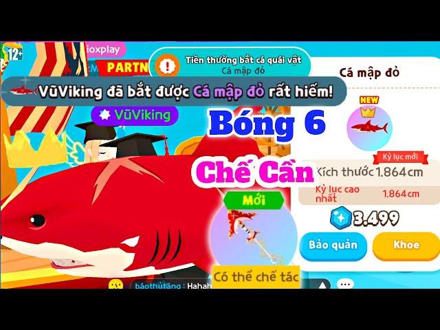 [Play Together] Săn Thành Công Cá Mập Đỏ Quái Vật B6, Chế Cần Câu Mới