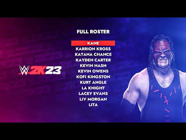 WWE 2K23 Official Roster Revealed | 180+ Superstars Confirmed!