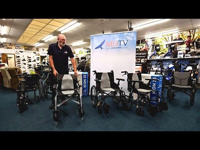 Lightweight freedom with the Rehasense Icon Range: Wheelchairs for effortless mobility