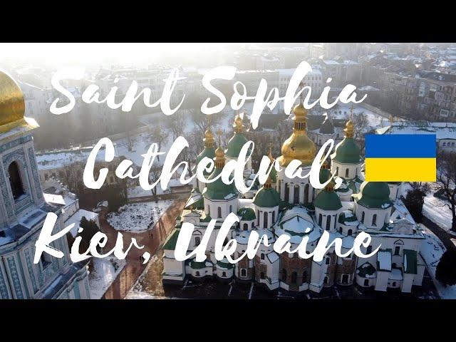  Saint Sophia Cathedral, Kiev, Ukraine Drone Flight Video | World from Above