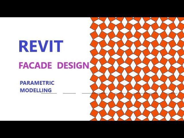 Revit Adaptive Parametric Modelling  (FACADE DESIGN )