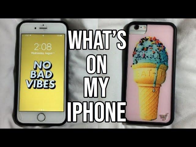 What’s On My IPhone?!