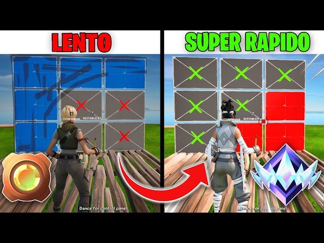 como EDITAR mas RAPIDO en Fortnite ( PS5, XBOX, PC ) | como MEJORAR