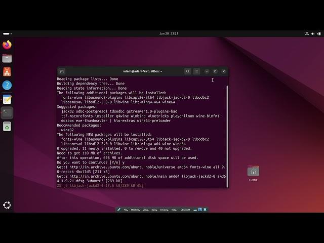 How to install Wine on Ubuntu 24.04