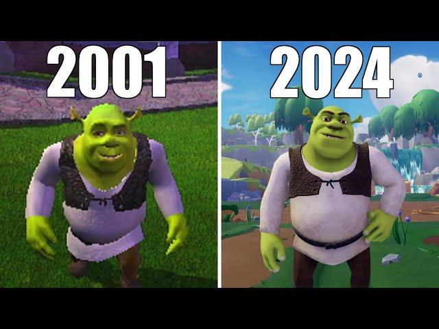 Evolution of Shrek Games [2001-2024]