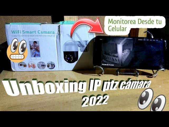 Unboxing: Camara ip PTZ WiFi/ sin wifi Full HD 5 Megapíxeles 2022