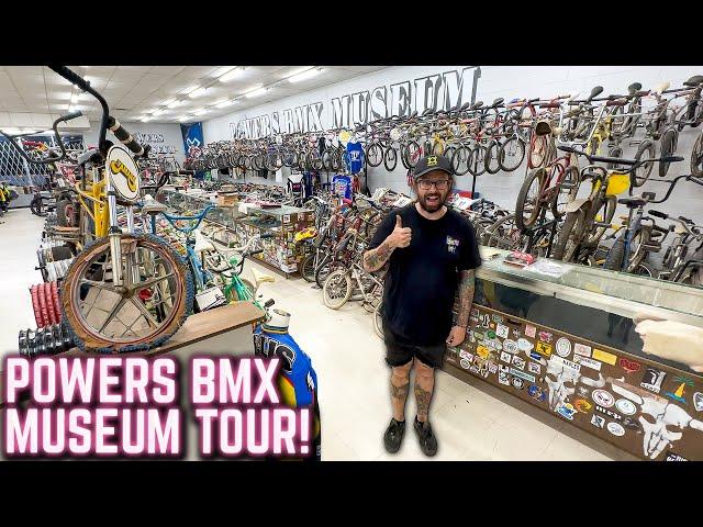 BEST BMX Collection EVER?! - Powers BMX Museum Tour