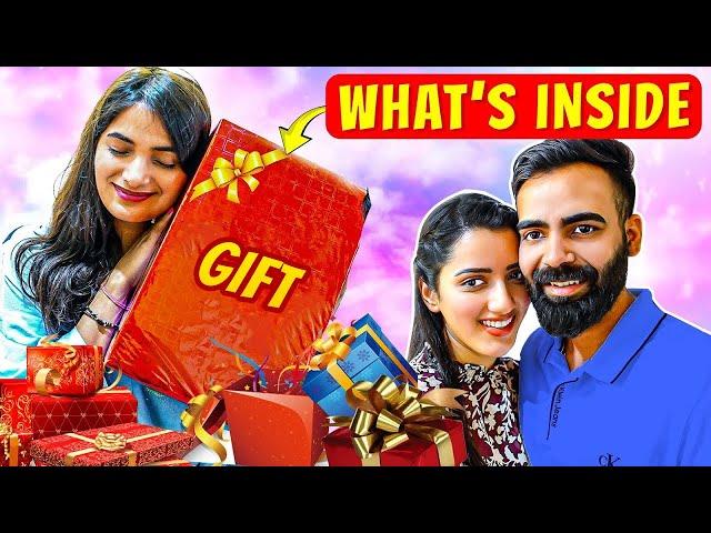 Finally Kirti ko mila Gift  Her Cute Reaction ️