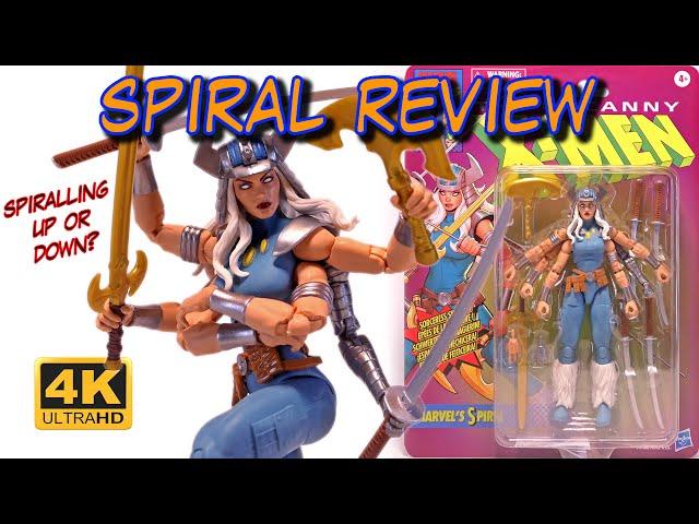 Spiral Unboxing and Review Retro X-Men Marvel Legends Hasbro Pulse