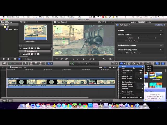 Final Cut Pro X: Tutorial - Slow Motion! *HD*