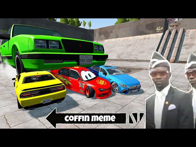 DANCE COFFIN ON FUNERAL MEME BEST OF THE WEEK COMPILATION | ASTRONOMIA SONG | BeamNG Drive