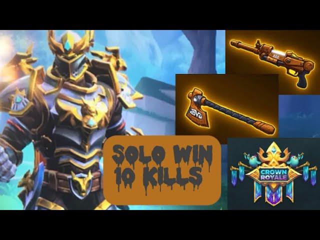 Slug rifle + Throwing axe| 10 kills| Realm Royale Reforged