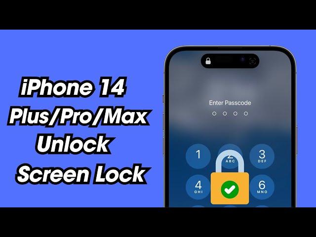 How To Unlock iPhone 14/Plus/Pro/Max Passcode iF Forgot iT. How To Unlock iPhone 14 Pro Max 2024