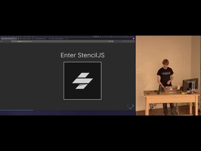 CinciJS -  Building Web Components with StencilJS   Justin Nilsson