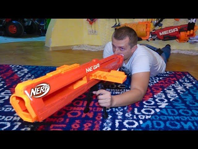 МЕГА КРУТОЙ НЕРФ 2018 ГОДА. NERF THUNDERHAWK 2018.  БРОС ШОУ ГЕЙМС.